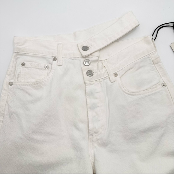 AGOLDE Broken Waistband Jeans in Milkshake - Picture 13 of 16